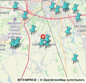 Mappa 37060 Castel D'Azzano VR, Italia (4.99278)