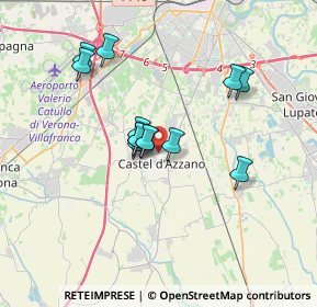 Mappa 37060 Castel D'Azzano VR, Italia (2.78385)