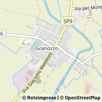 Kaart Granozzo con Monticello