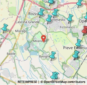 Mappa Via Guglielmo Marconi, 20080 Basiglio MI, Italia (3.263)