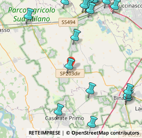 Mappa SP 38, 20088 Rosate MI, Italia (6.146)