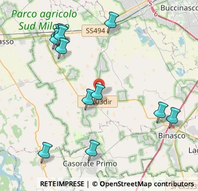 Mappa SP 38, 20088 Rosate MI, Italia (4.6375)