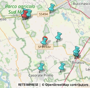 Mappa SP 38, 20088 Rosate MI, Italia (4.86308)