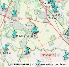 Mappa SP 164, 20085 Locate di Triulzi MI (6.3015)