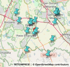 Mappa SP 164, 20085 Locate di Triulzi MI (3.83412)