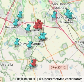 Mappa SP 164, 20085 Locate di Triulzi MI (3.80267)