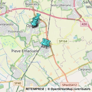 Mappa SP 164, 20085 Locate di Triulzi MI (1.65182)