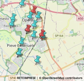 Mappa SP 164, 20085 Locate di Triulzi MI (2.4645)