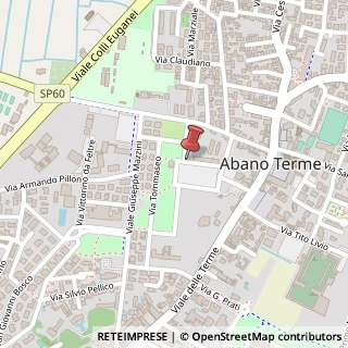 Mappa Piazza del Mercato, 16, 35031 Abano Terme, Padova (Veneto)
