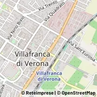 Kaart Villafranca di Verona