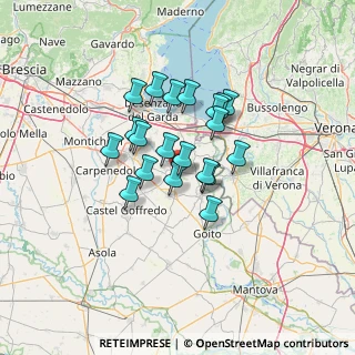 Mappa Piazza Castello, 46040 Cavriana MN, Italia (9.7575)