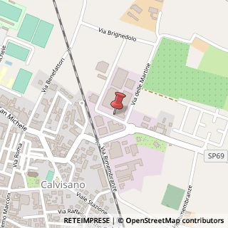 Mappa Via dell'Artigianato, 4, 25012 Calvisano, Brescia (Lombardia)