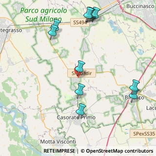 Mappa Via Ada Negri, 20088 Rosate MI, Italia (5.02364)