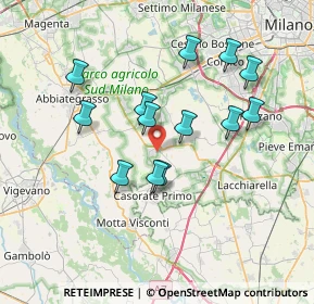 Mappa Via G. Carducci, 20088 Rosate MI, Italia (6.58923)