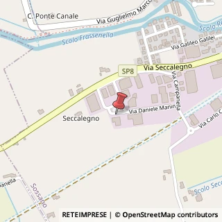 Mappa Via Daniele Manin, 8, 36040 Sossano, Vicenza (Veneto)