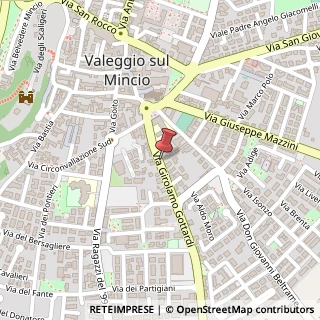 Mappa Via Gottardi, 11, 37067 Valeggio sul Mincio, Verona (Veneto)