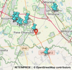 Mappa SPexSS412, 20085 Carpiano MI, Italia (4.70083)