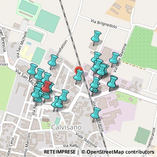 Mappa Via II Giugno, 25012 Calvisano BS, Italia (0.21333)
