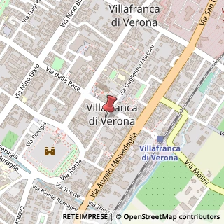 Mappa Via Ospedale Marcello Magalini, 10, 37069 Villafranca di Verona, Verona (Veneto)