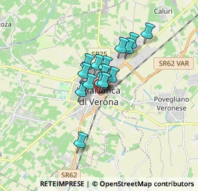 Mappa Corso Garibaldi, 37069 Villafranca di Verona VR, Italia (1.01688)