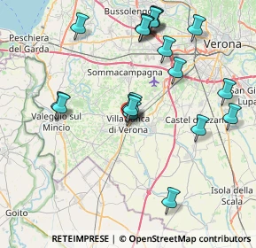 Mappa Corso Garibaldi, 37069 Villafranca di Verona VR, Italia (8.2835)