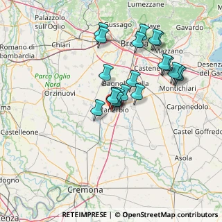 Mappa Via A. Lunardi, 25025 Manerbio BS, Italia (13.094)