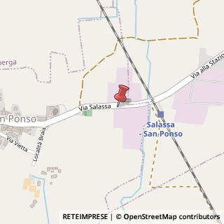 Mappa Via Salassa, 4, 10080 Oglianico, Torino (Piemonte)
