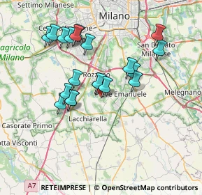 Mappa Via Renoncino, 20080 Basiglio MI, Italia (6.629)