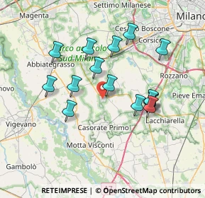 Mappa Via Luigi negri, 20088 Rosate MI, Italia (6.606)