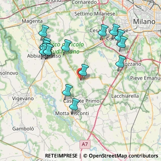 Mappa Via Luigi negri, 20088 Rosate MI, Italia (8.57813)