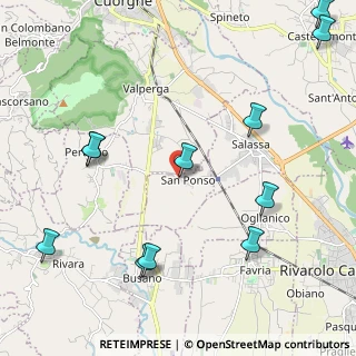 Mappa 10080 San Ponso TO, Italia (2.70909)
