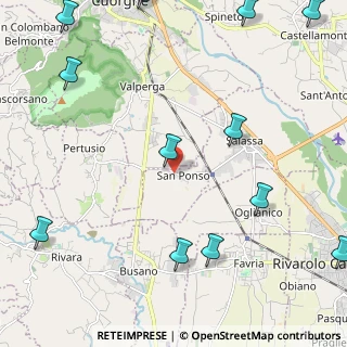 Mappa 10080 San Ponso TO, Italia (3.30846)