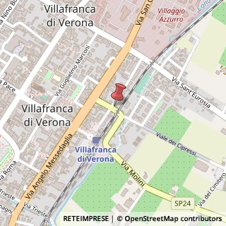 Mappa Via Molini, 12, 37069 Villafranca di Verona, Verona (Veneto)