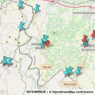 Mappa Via Paina, 37067 Valeggio sul Mincio VR, Italia (6.03667)