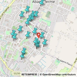 Mappa Via Valerio Flacco, 35031 Abano Terme PD, Italia (0.507)