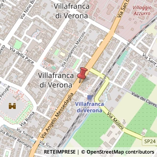 Mappa Via Angelo Messedaglia, 147, 37069 Villafranca di Verona, Verona (Veneto)