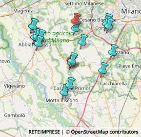 Mappa Via I Maggio, 20080 Rosate MI, Italia (8.02947)