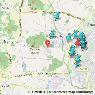 Mappa Via Don E. Fogo, 35031 Abano Terme PD, Italia (1.3405)