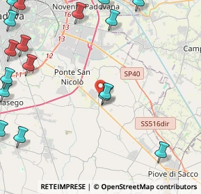 Mappa Via Colombo, 35020 Legnaro PD, Italia (6.67944)