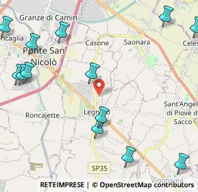 Mappa Via Colombo, 35020 Legnaro PD, Italia (2.97)