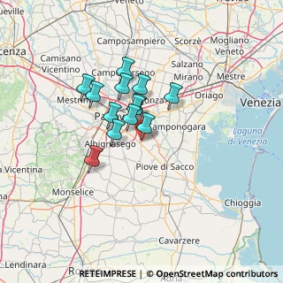 Mappa Via Colombo, 35020 Legnaro PD, Italia (9.51923)