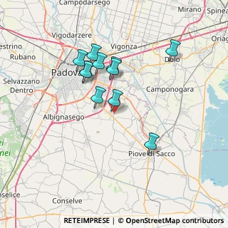 Mappa Via Colombo, 35020 Legnaro PD, Italia (6.29455)