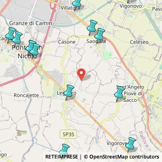 Mappa Via Ronchi, 35020 Legnaro PD, Italia (3.41071)