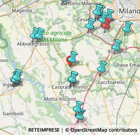 Mappa 20088 Rosate MI, Italia (10.174)