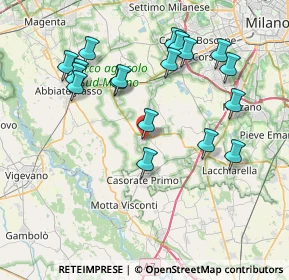 Mappa 20088 Rosate MI, Italia (8.01333)