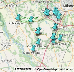 Mappa 20088 Rosate MI, Italia (7.05842)