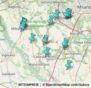 Mappa 20088 Rosate MI, Italia (8.34824)