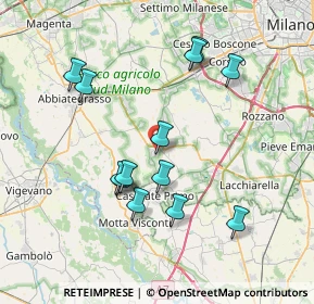 Mappa 20088 Rosate MI, Italia (7.27)