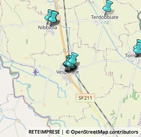 Mappa Viale Rimembranza, 28079 Vespolate NO, Italia (1.5665)