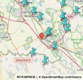 Mappa Strada per Carpiano, 20077 Melegnano MI, Italia (4.74733)